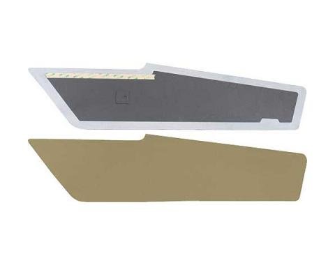 Ford Mustang Sail Panels - Tan Tier Grain Vinyl - Fastback