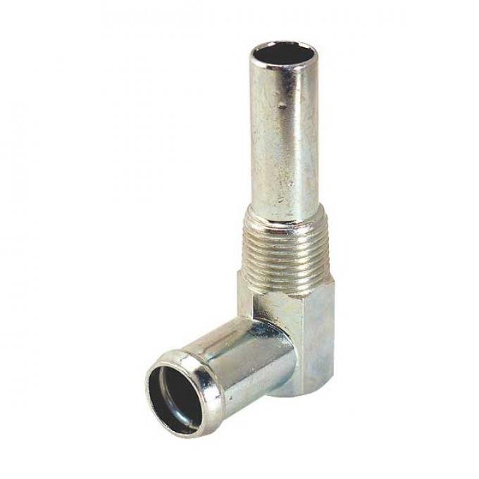 Heater Hose Elbow Silver Zinc Reproduction 289 V8