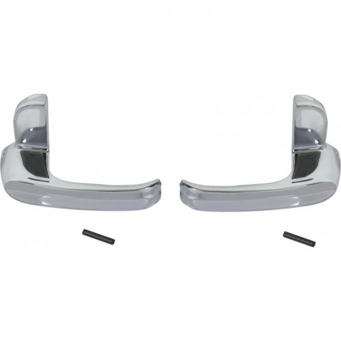 Vent Window Handles - Bright Finish - Right and Left