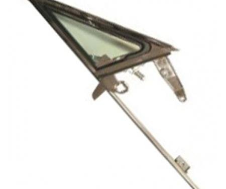 Ford Mustang Vent Window Assembly Kit - Right - Tinted Glass