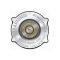 Radiator Cap - 13 Lb. - Plain Finish - Motorcraft Replacement Type