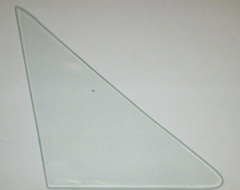 Vent Window Glass, Right - 65-66 Ford Mustang - Fastback