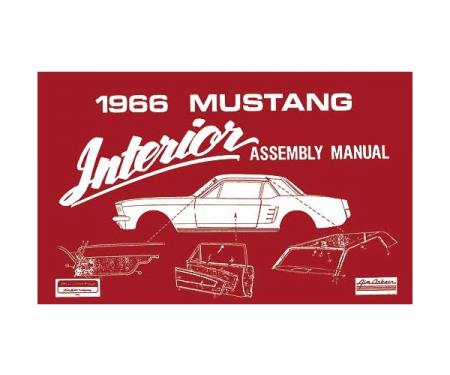 Ford Mustang Interior Trim Assembly Manual - 73 Pages