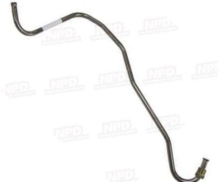 Ford Mustang Fuel Pump To Carburetor Fuel Line - 429 Cobra Jet V-8 With 4 BBL Rochester Quadrajet Carburetor