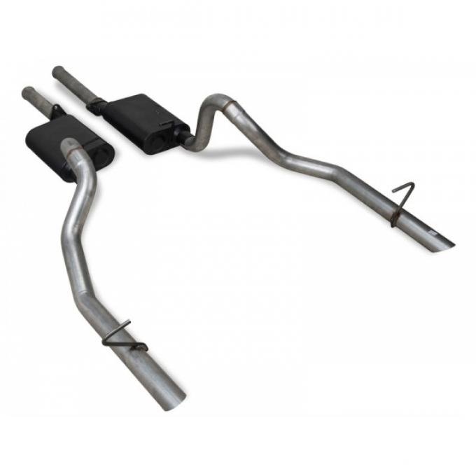 Mustang Flowmaster American Thunder Catback Exhaust System, 19861993