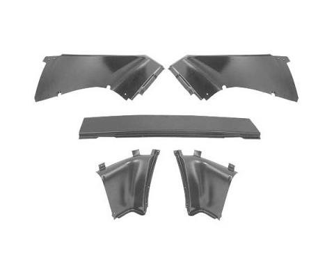 Ford Mustang Quarter Panel Trim Set - 5 Pieces - Fastback