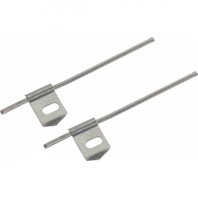 Ford Mustang Windshield Washer Jet Nozzles - Cadmium Finish- With Steel Tips