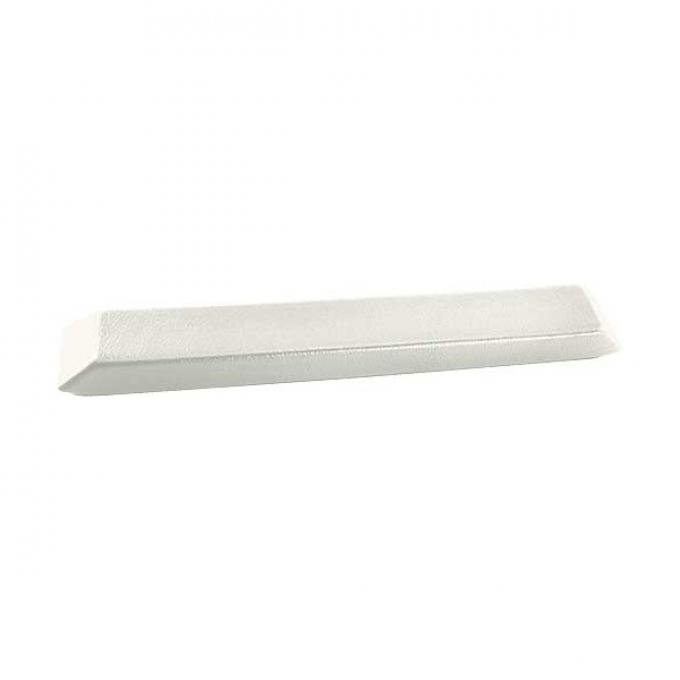 Ford Mustang Arm Rest Pad - White - Left Or Right - Standard Interior