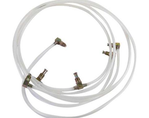 Ford Mustang Convertible Top Hose Set - 2 Hoses Per Set - Correct Length & Fittings