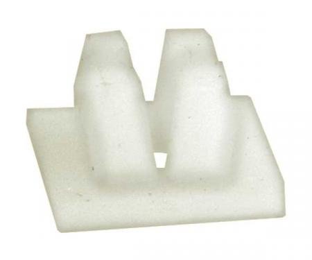 License Plate Nut - Self Threading - White Plastic