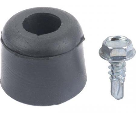 Daniel Carpenter Ford Mustang Firewall To Hood Bumpers - Screws Included - 3Pieces 380478-S3