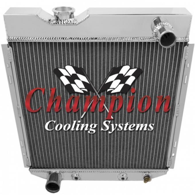 Ford Champion Aluminum Radiator, 4-Row