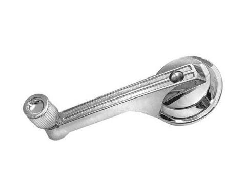 Window Crank Handle - Chrome - From 3-8-1965