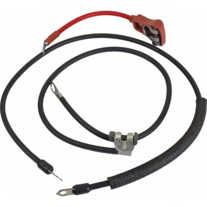 Ford Mustang Battery Cable Set - Reproduction - All V-8 Engines