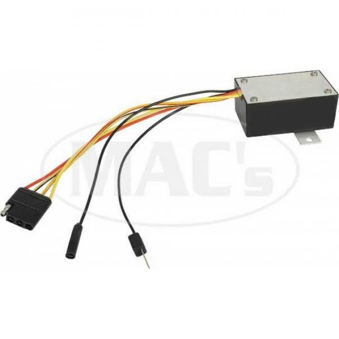 Directional Relay (in trunk) 1968 Cougar, 1968 T-Bird w/o Auxiliary stop lamp (before 11/6/67)