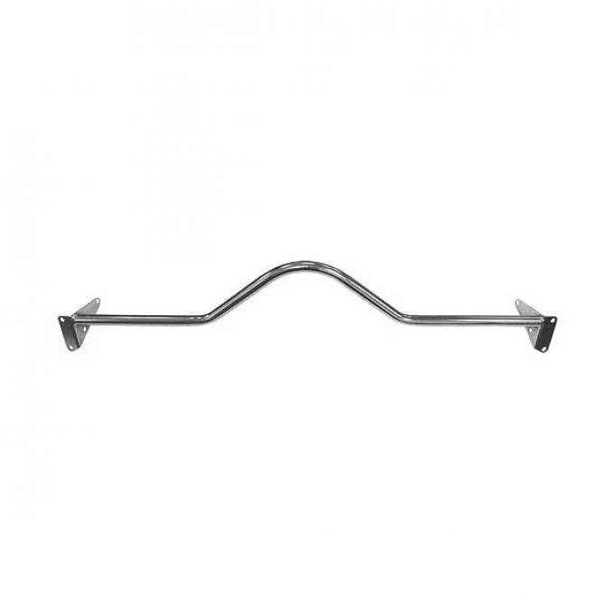 Ford Mustang Monte Carlo Bar - Curved - Chrome