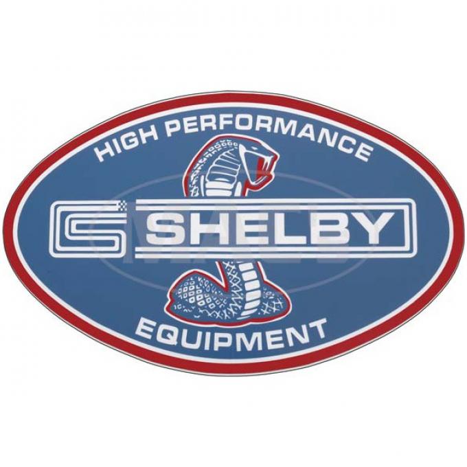 Decal - Shelby Performance Equipment - 10 Long X 6-3/8 HighOval