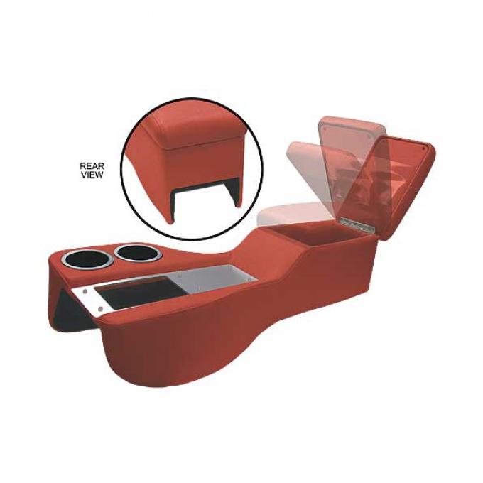 Ford Mustang Saddle Cruiser Console - Coupe & Fastback & Convertible - Red