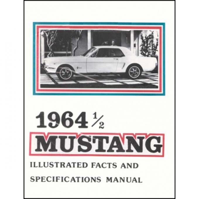 Mustang Illustrated Facts And Specifications Manual - 24 Pages