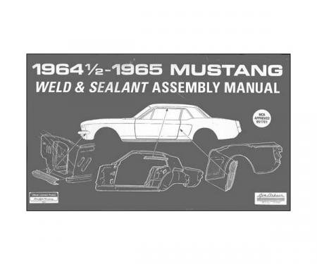 Ford Mustang Weld and Sealant Assembly Manual - 199 Pages