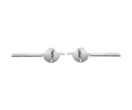 Ford Mustang Fog Light Bars - Chrome