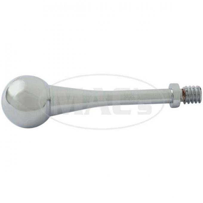 Ford Mustang Outside Rear View Mirror Remote Control Knob Chrome