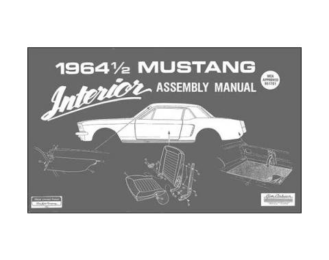 Ford Mustang Interior Trim Assembly Manual - 26 Pages