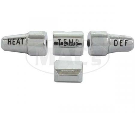 Heater Knob Set - 4 Pieces