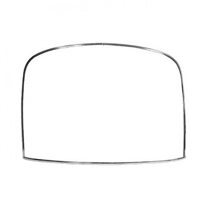 Ford Mustang Rear Window Moulding Kit - 4 Pieces - Fastback