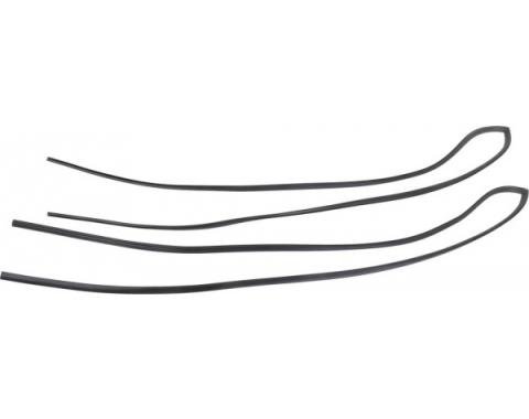 Daniel Carpenter Mustang Convertible Windshield Trim Seals, 1983-1993 E9ZZ-7603160