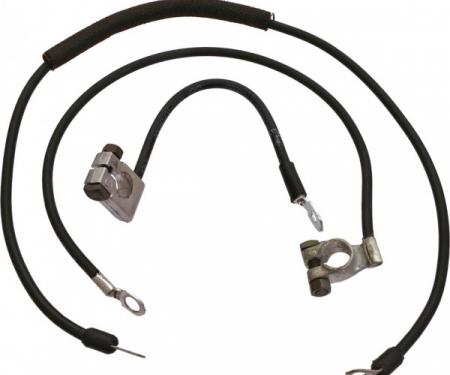 Ford Mustang Battery Cable Set - Reproduction - Early V-8 Engines