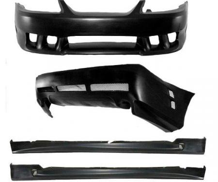 Ford Mustang Saleen Style 4 Pc Poly Full Body Kit 1999-04