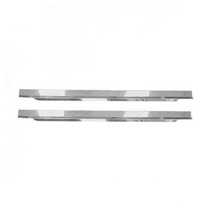Ford Mustang Accessory Door Sill Plates - Stainless Steel
