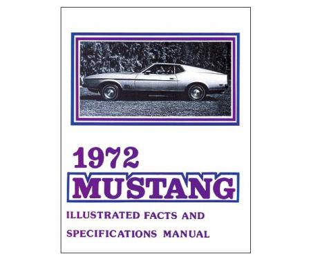 Mustang Illustrated Facts And Specifications Manual - 30 Pages