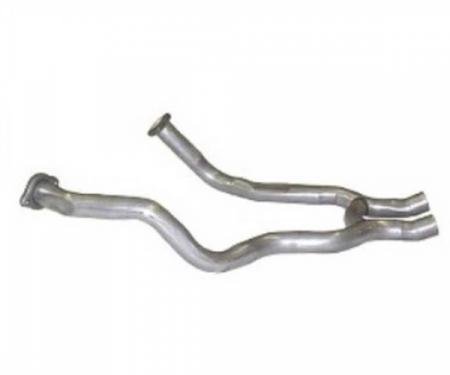 Ford Mustang exhaust pipe, 351C-4V exhaust H pipe 2.25 inches 1970