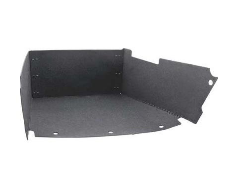 Ford Mustang Glove Box Liner - Without Air Conditioning - Stainless Steel Clips Are Installed