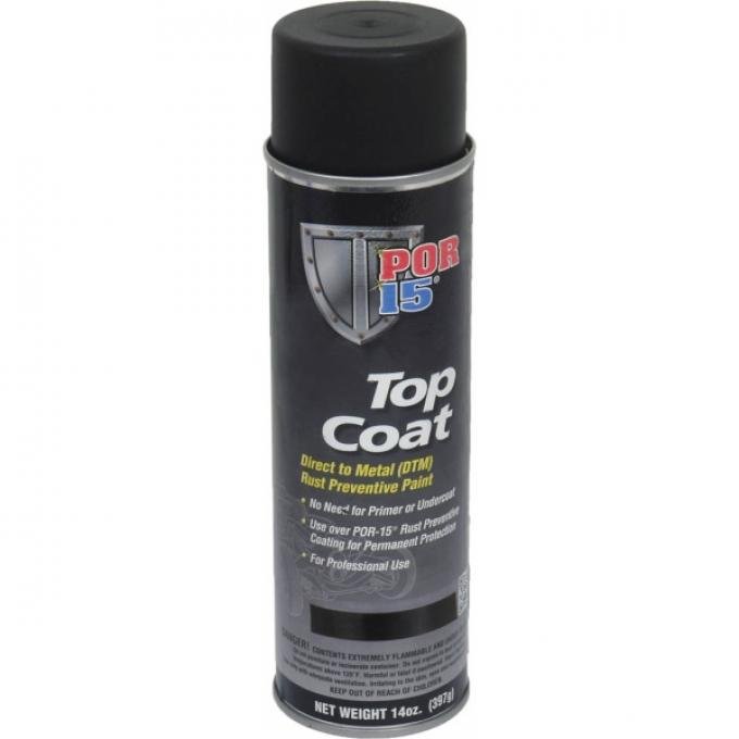 POR-15Â® Top Coat Paint Aerosol, Assorted Colors