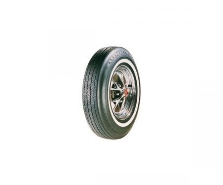 Tire - 695 x 14 - 7/8 Whitewall - Goodyear Power Cushion