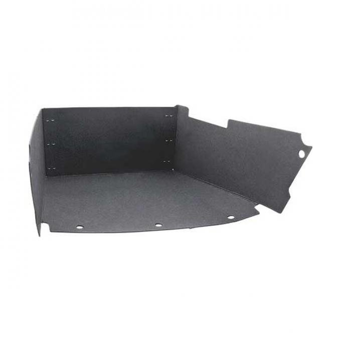 Ford Mustang Glove Box Liner - Without Air Conditioning - Stainless Steel Clips Are Installed