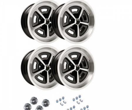 Ford Mustang - Magnum Cast Aluminum Wheel Kit, 17x8, 1964-1973