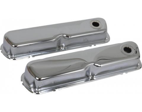 Valve Covers - Chrome - 260, 289, 302 & 351W V8