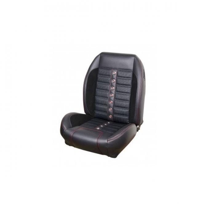 Mustang Fastback 2+2 Sport XR Vinyl Front & Rear Seat Covers, 1964-1967