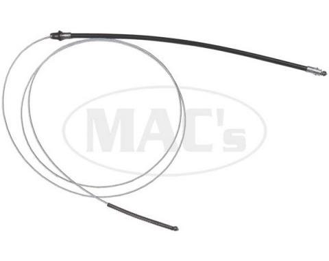 Ford Mustang Rear Emergency Brake Cable - Right - 131 - 6 Cylinder Before 2-17-1969