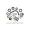 9 Differential Overhaul Kits, Carrier Bearing LM603011