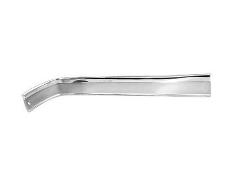 Ford Mustang Grille Opening Moulding - Left - Argent & Aluminum - Reproduction