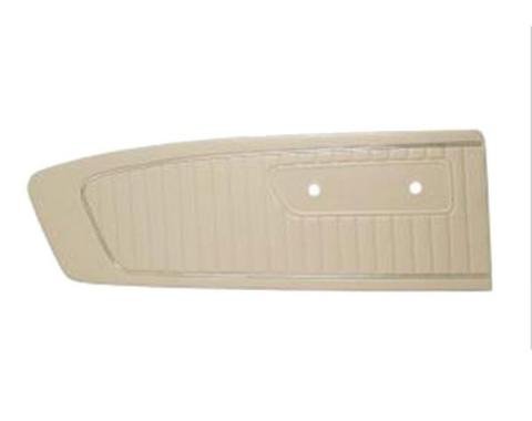 Ford Mustang Door Trim Panels - White - Deluxe Interior