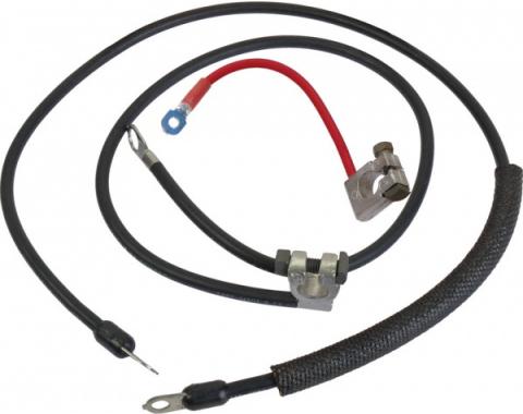 Ford Mustang Battery Cable Set - Reproduction - All 6 Cylinder Engines - All V-8 Engines Except 428 Cobra Jet V-8