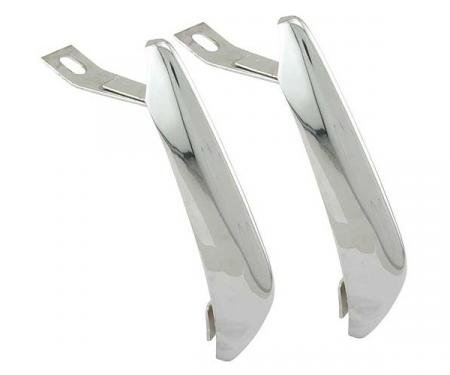 Ford Mustang Rear Bumper Guards - Chrome