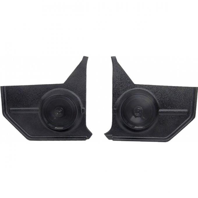 Ford Mustang Kick Panel Radio Speakers - Pioneer - 6-1/2 Co-Axial - Convertible