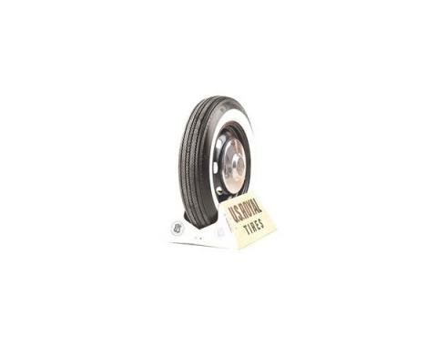 Tire - 695 x 14 - 5/8 Whitewall - US Royal